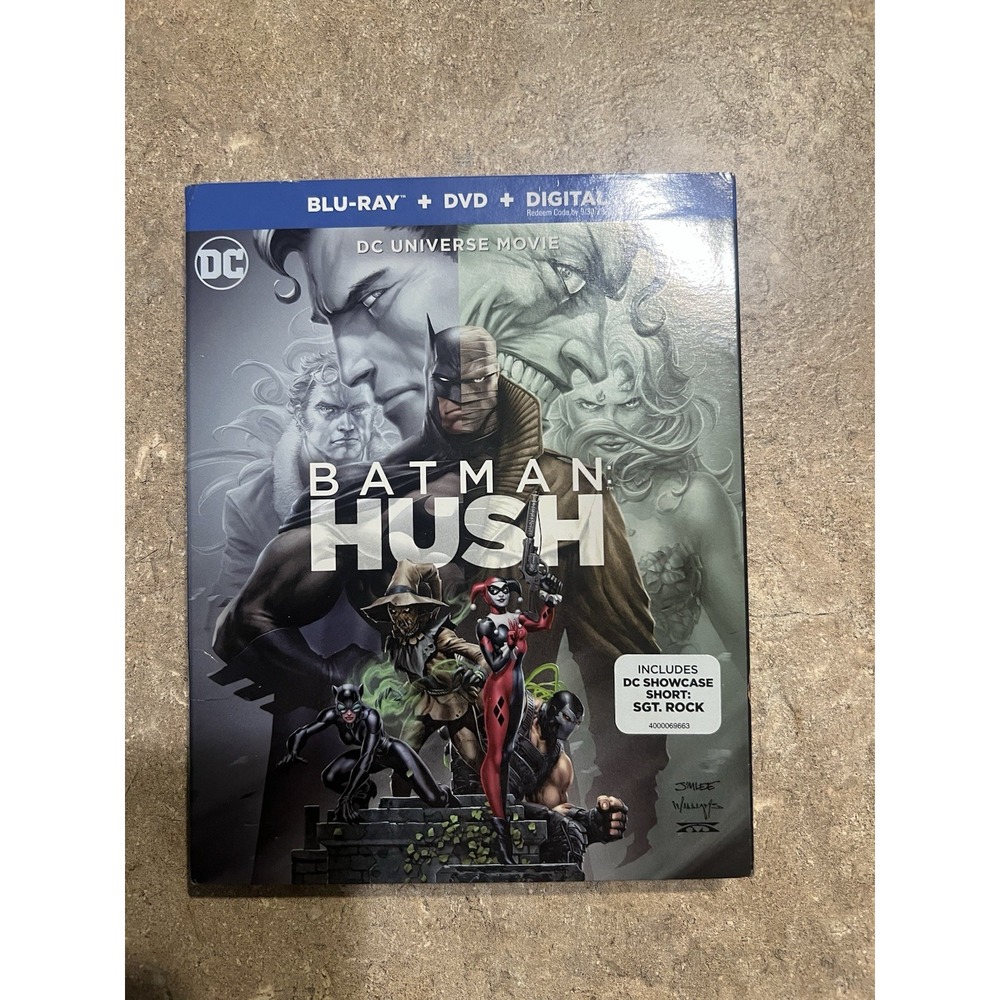 NEW Sealed Batman Hush ( Blu-Ray DVD ) 2019